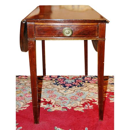 Appraisal: George III Style Mahogany Pembroke Table Estimate -