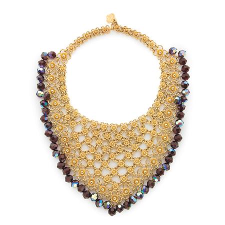 Appraisal: Yves Saint Laurent Bib Necklace Estimate -