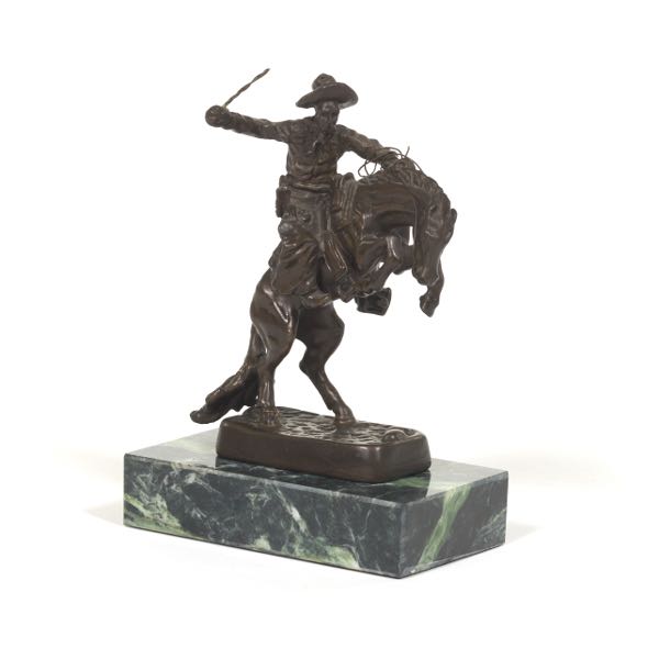 Appraisal: AFTER FREDERIC REMINGTON AMERICAN - x x overall The Bronco