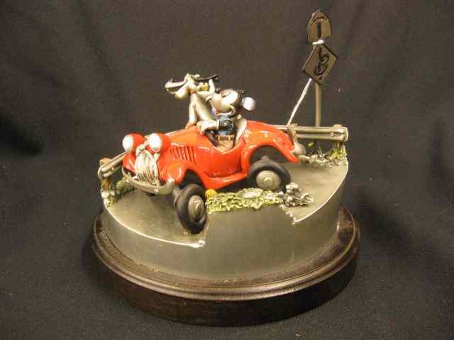 Appraisal: Disney Hudson Creek Figurine ''Coastal Cruising'' highway highjinks series ''