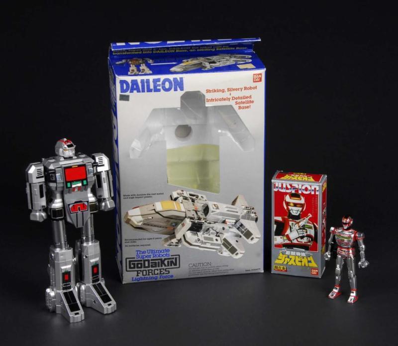 Appraisal: Bandai DX Chogokin Daileon Juspion Description Japanese Made by Bandai