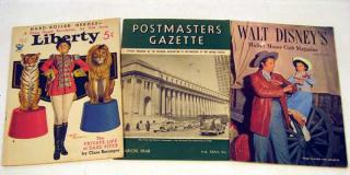 Appraisal: Pcs Esquire Liberty VINTAGE ANTIQUE MAGAZINES Pop Culture Postmasters Pathfinder