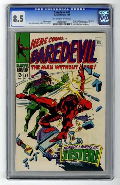 Appraisal: Daredevil CGC Marvel Comics Click for full description