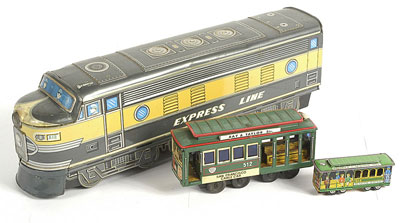 Appraisal: TN Toys of Japan EMD F Express Line Locomotive -