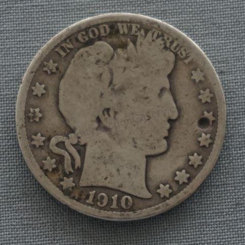 Appraisal: -S Barber Silver Half Dollar In average circulated condition with