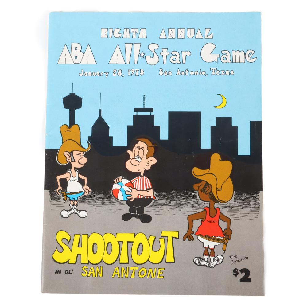 Appraisal: EIGHTH ANNUAL ABA BASKETBALL ALL STAR GAME PROGRAM Eighth Annual