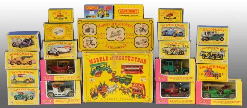 Appraisal: Lot of Matchbox Vehicle Toys Description English Includes two Models