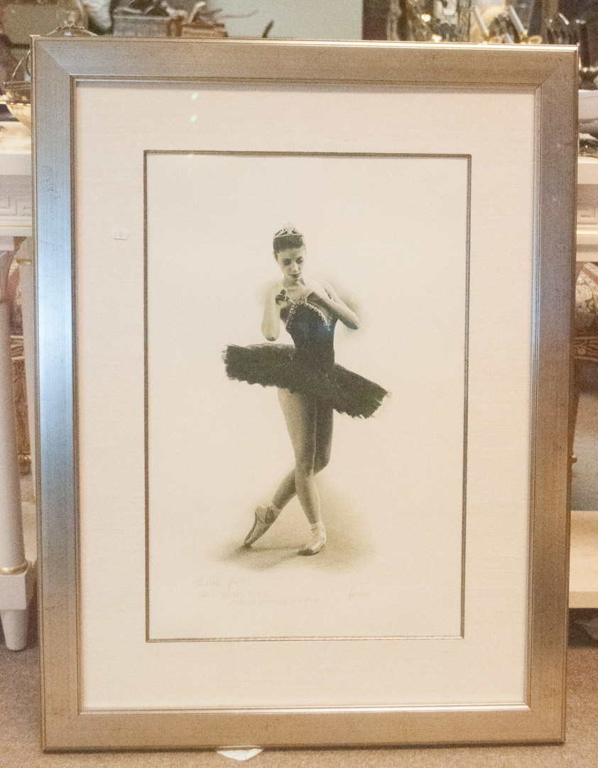 Appraisal: a Douglas Hoffman Ballerina lithograph