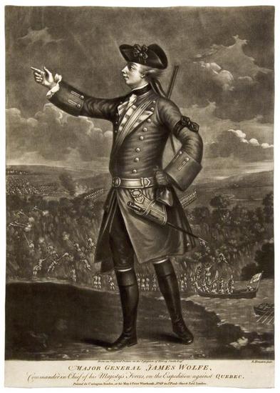 Appraisal: FRENCH INDIAN WAR - WOLFE James Major General James Wolfe