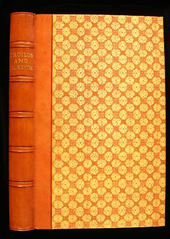 Appraisal: Golden Cockerel Press Chaucer Geoffrey Troilus and Criseyde with wood