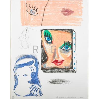 Appraisal: David Hockney British b An Image of Celia Study from