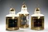 Appraisal: PC SET MARINE LAMPS - Port Starboard Masthead Lamps in