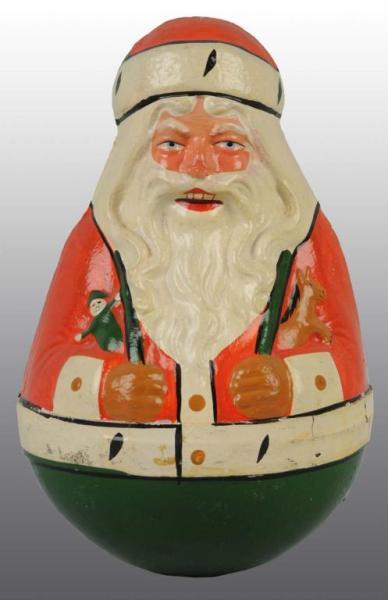 Appraisal: Schoenhut Christmas Santa Claus Rolly Polly Description Has intact label