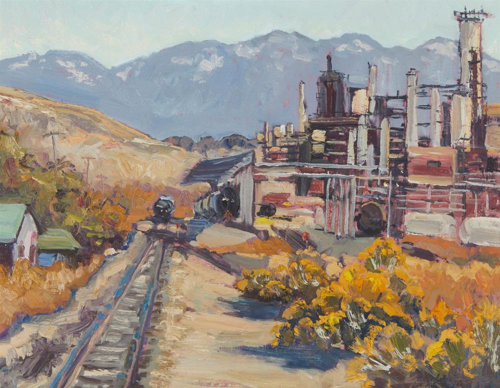 Appraisal: Graydon Foulger b Amaco - from Swedetown Utah Oil on