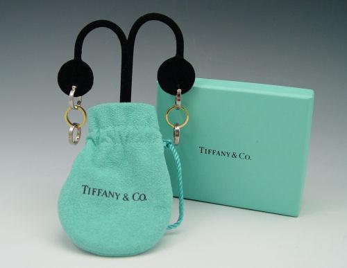 Appraisal: TIFFANY CO PALOMA PICASSO EARRINGS K yellow gold and sterling