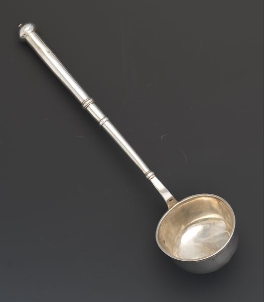 Appraisal: RARE NICOLAS I RUSSIAN SILVER LADLE RUSSIAN EMPIRE DATED -