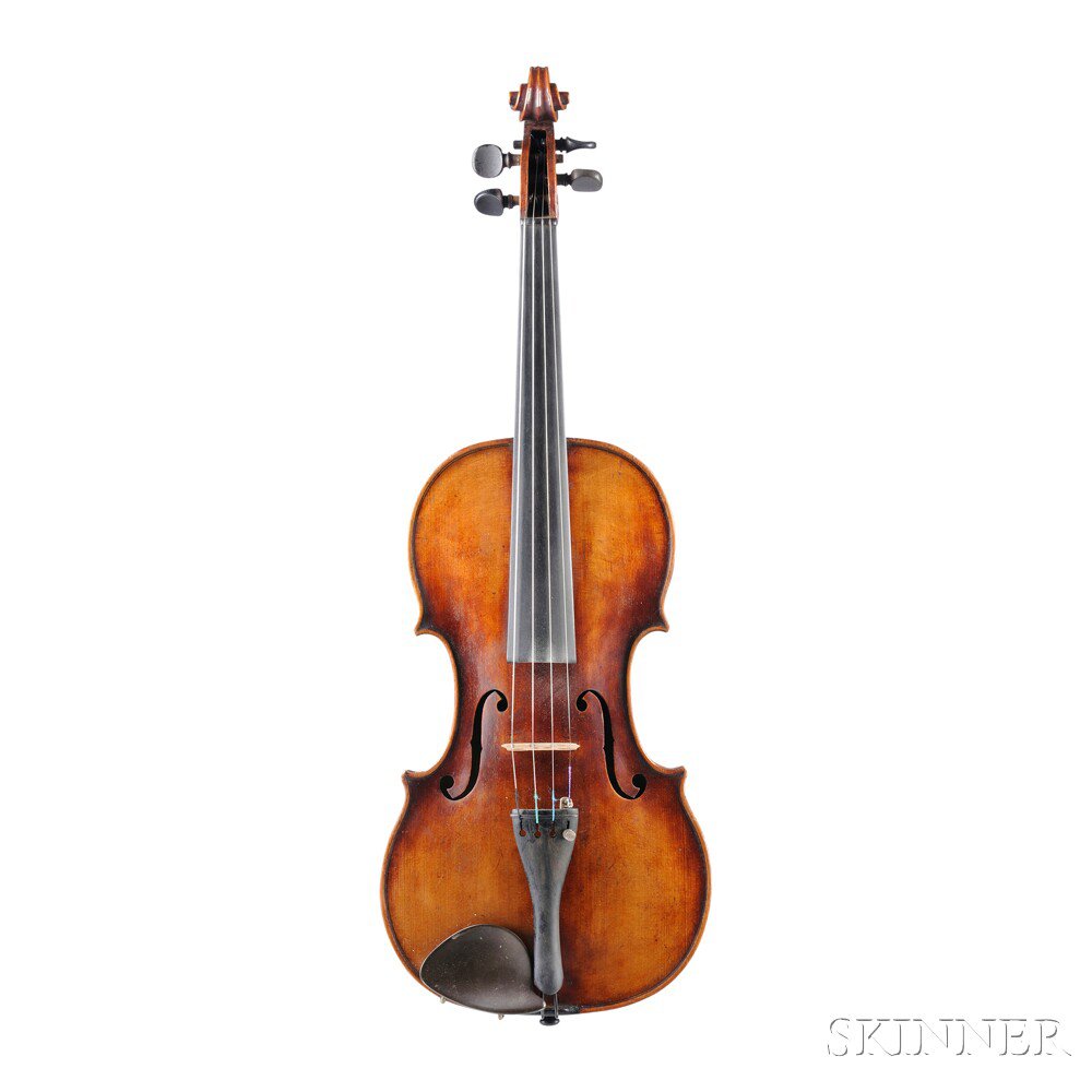 Appraisal: Modern German Violin labeled JAKOBUS STAINER length of back mm