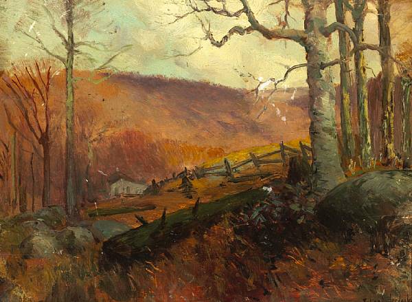 Appraisal: Julian Onderdonk - April Morning in the Catskill Mountains signed