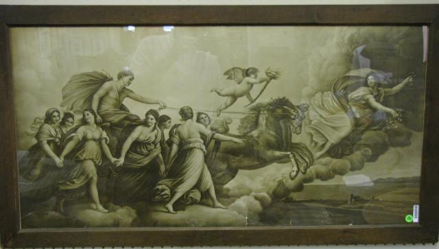 Appraisal: Antique Mythical Print Aurora published by Taber Prang Art Co