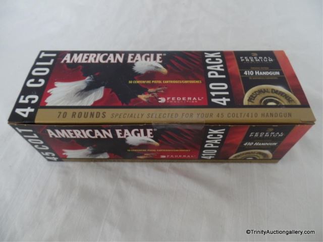 Appraisal: American Eagle Colt Ammunition Combo Pack This is for a