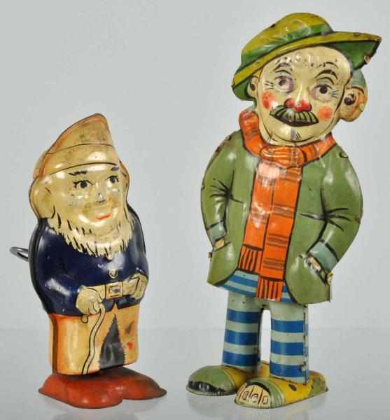 Appraisal: Lot of Tin Litho European Waddler Toys Description Includes one