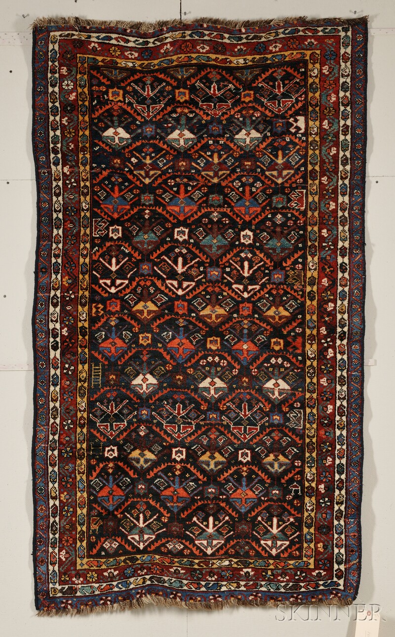 Appraisal: Luri Rug Southwest Persia early th century outer guard stripe