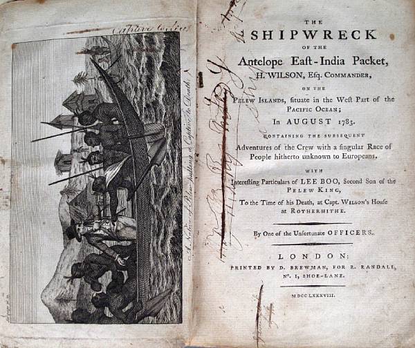 Appraisal: WILSON HENRY The Shipwreck of the Antelope East-India Packet H