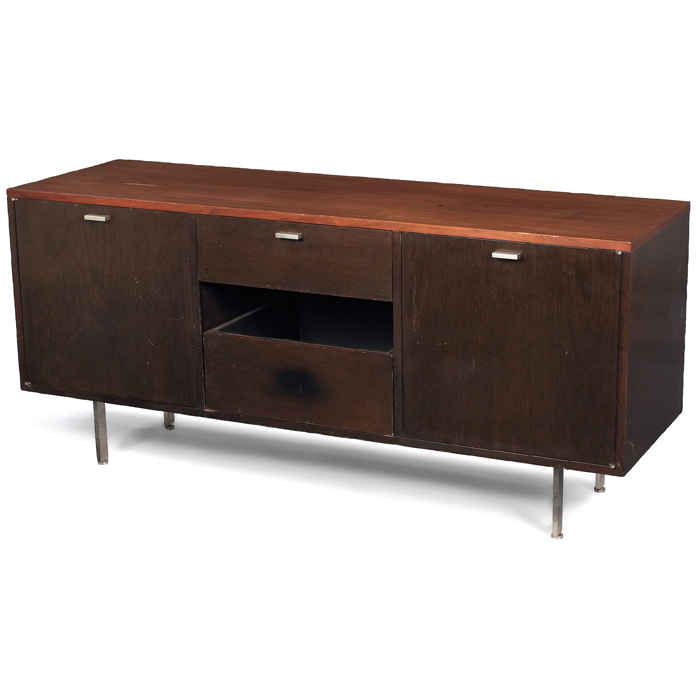 Appraisal: Harvey Probber credenza by Harvey Probber Inc two doors conceal