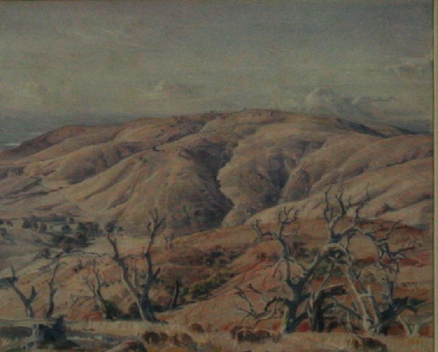 Appraisal: After Hans Heyson The Bald Hills of Rapid Bay facsimili