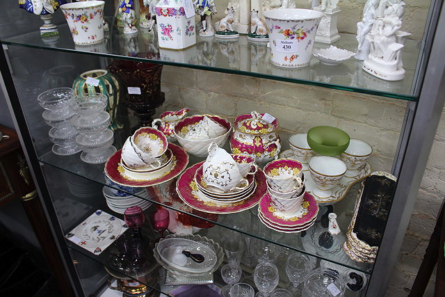 Appraisal: MISCELLANEOUS QUANTITY OF CERAMICS AND GLASSWARE to include Copeland and