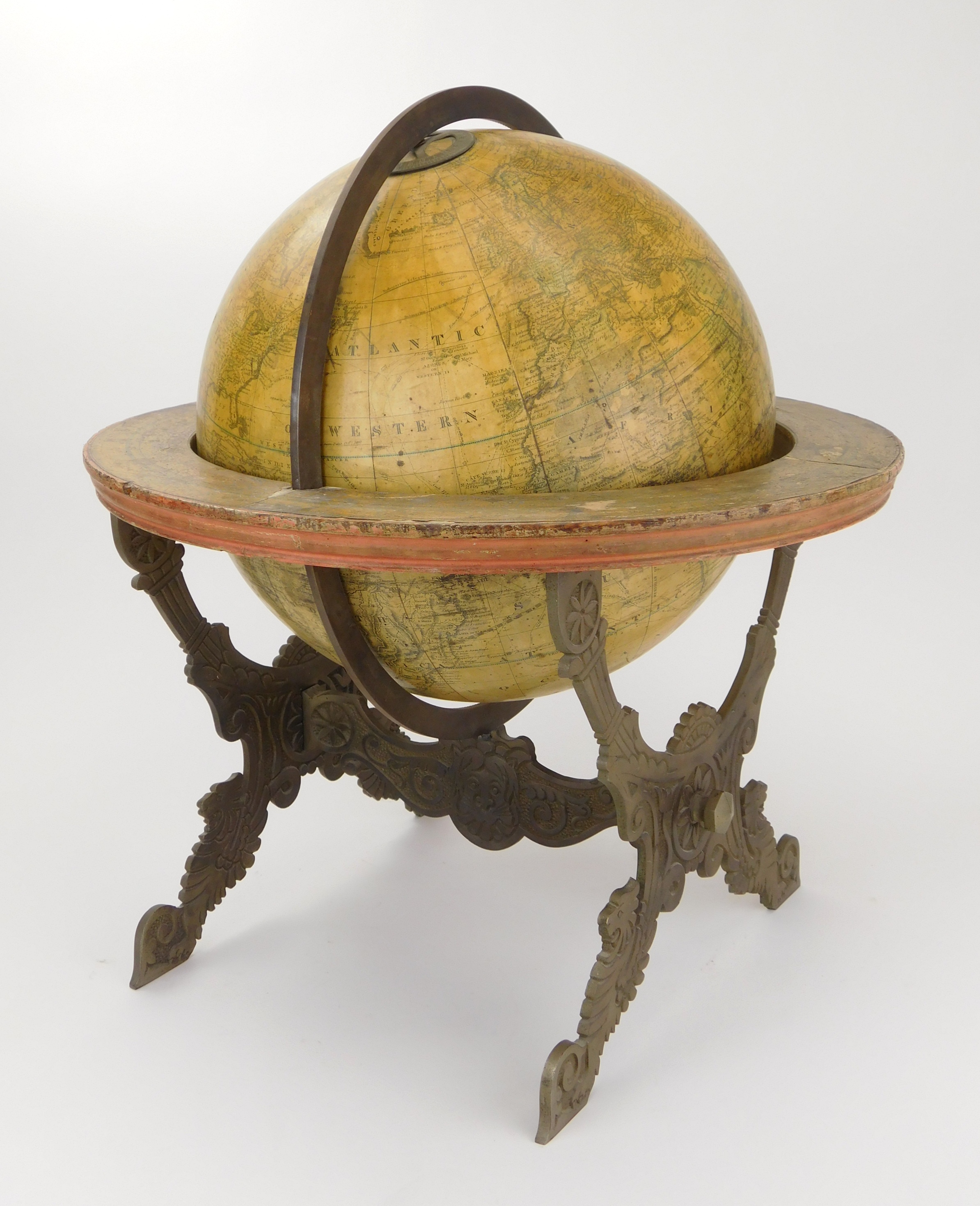 Appraisal: The Franklin terrestrial table globe '' dia containing all the