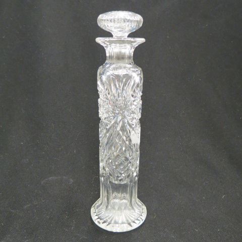 Appraisal: Cut Glass Perfume Bottle brilliant period scarcer tall form with