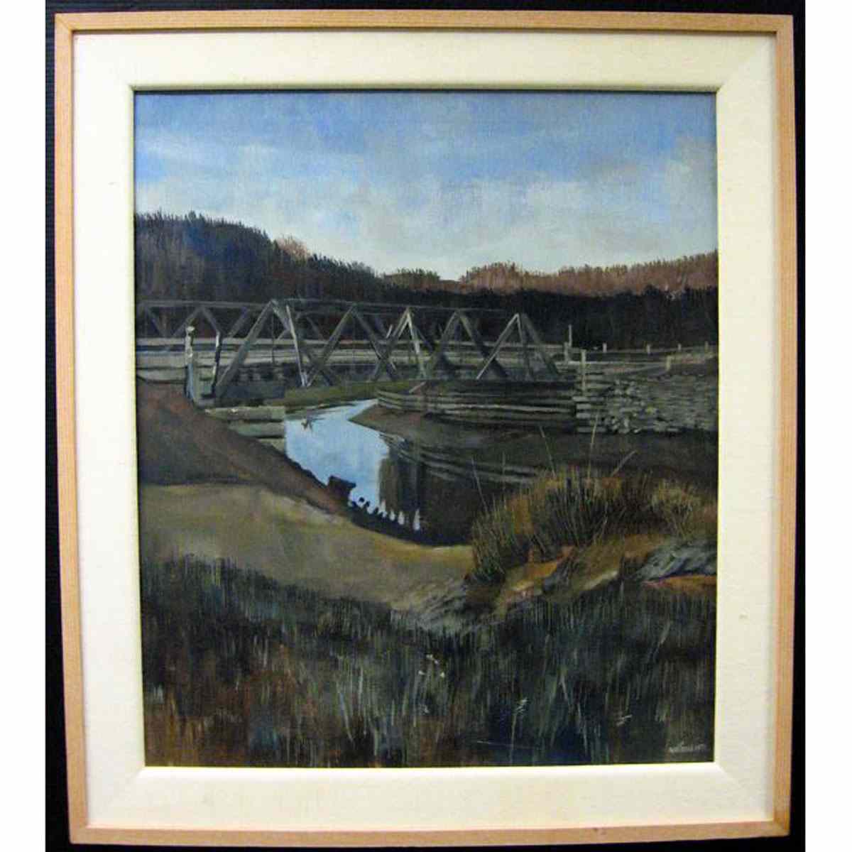 Appraisal: GEORGE WALFORD CANADIAN - ST MARTIN NEW BRUNSWICK OIL ON