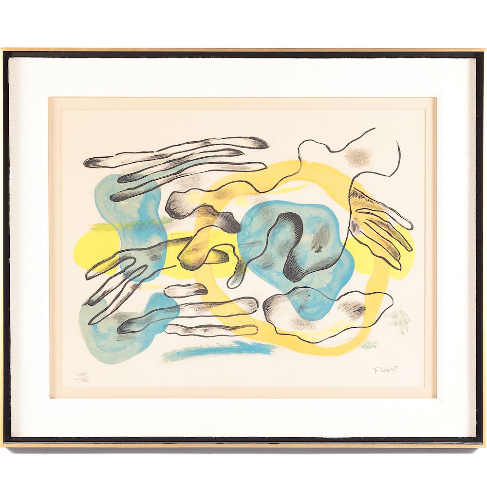 Appraisal: Fernand Leger Les Nuages French - Lithograph in colors ed