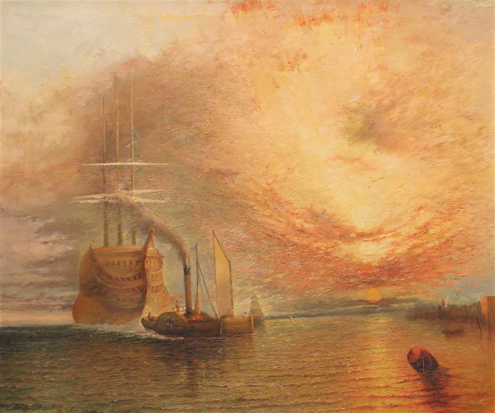 Appraisal: AFTER JOSEPH MALLORD WILLIAM TURNER TH CENTURY THE FIGHTING TEMERAIRE