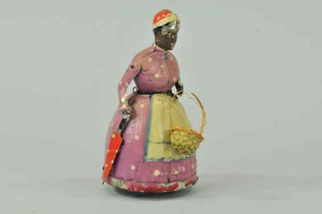 Appraisal: GUNTHERMANN LADY WITH UMBRELLA Germany toy was originally known as