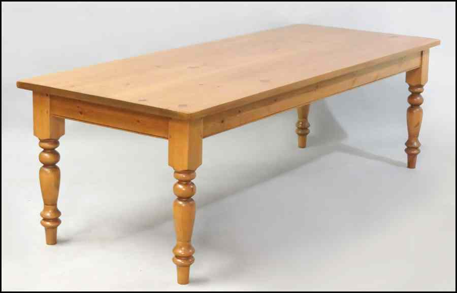 Appraisal: MAPLE HARVEST TABLE H '' W '' D '' Condition