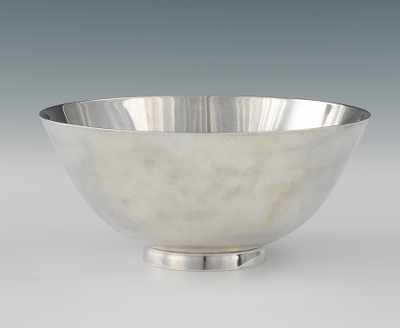 Appraisal: A Tiffany Co Sterling Silver Reproduction of Antique Centerpiece Bowl