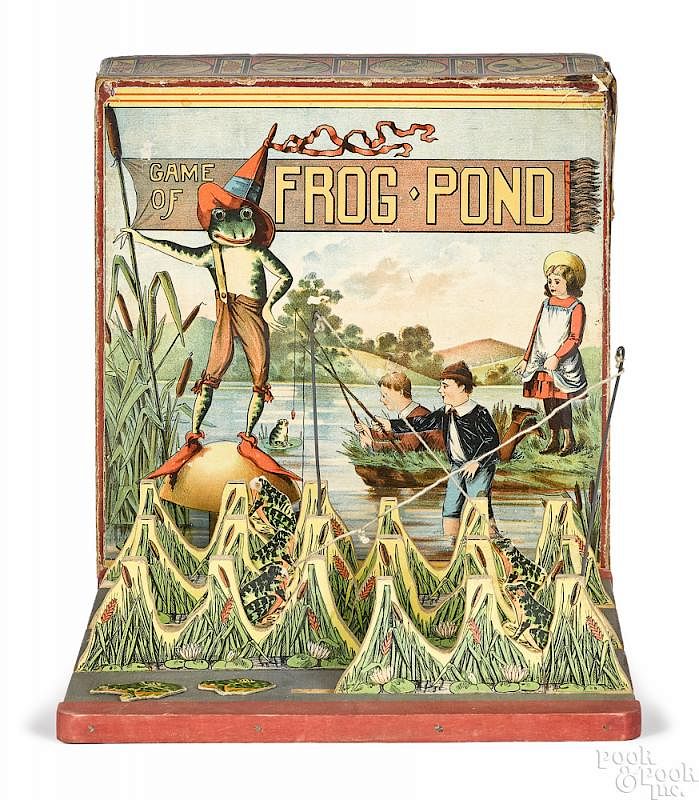 Appraisal: Scarce Bliss Game of Frog Pond fishing game Scarce Bliss