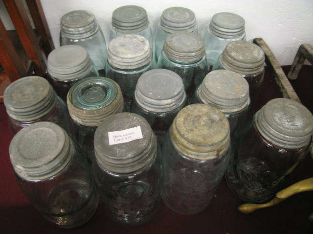 Appraisal: Collection of Ball Mason Fruit Jars