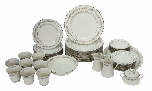 Appraisal: lot of American porcelain dinner service Gorham in the Rondelle