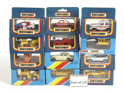 Appraisal: Matchbox MB - models - to include MB Volvo MB