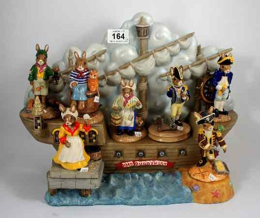 Appraisal: Royal Doulton Bunnykins HMS Bunnykins Set comprising of HMS Ship