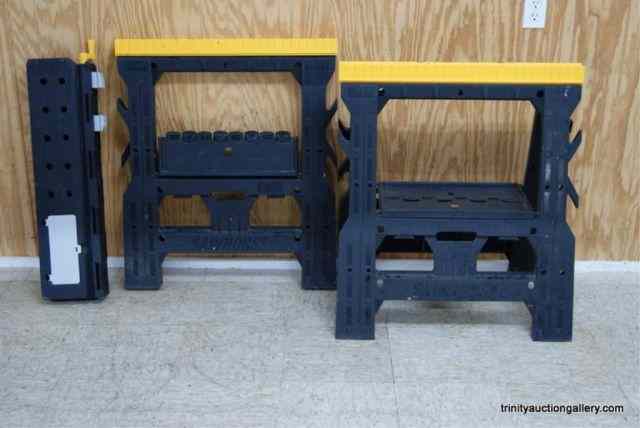 Appraisal: Keter Sawhorse Work Bench SetThis is for a Keter brand