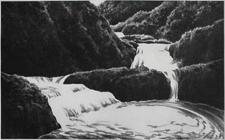 Appraisal: April Gornik etching and aquatint April Gornik American - -