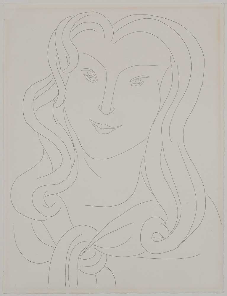 Appraisal: Henri Matisse French - Untitled from Stephane Mallarme Po sies