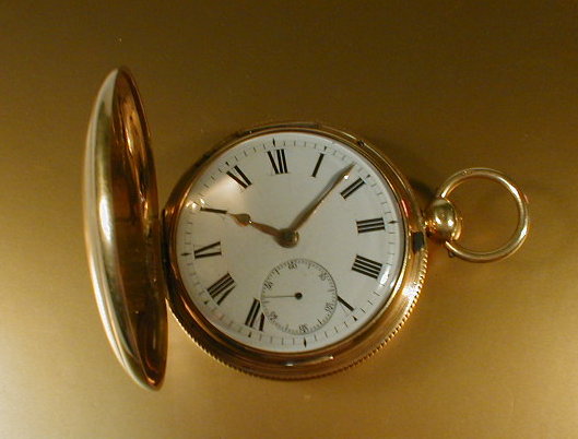 Appraisal: A Victorian ct gold hunter pocket watch movement by Dan