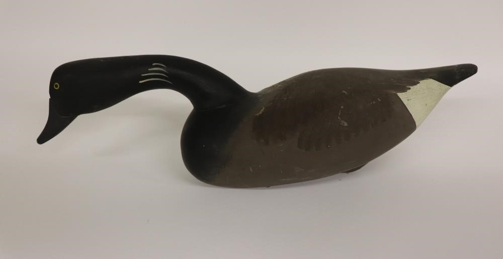 Appraisal: Captain Harry Jobes - Maryland carved and signed brant decoy