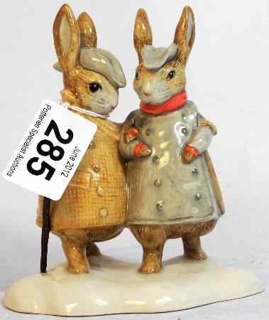 Appraisal: Beswick Beatrix Potter Tableau Figure Two Gentleman Rabbits BP a