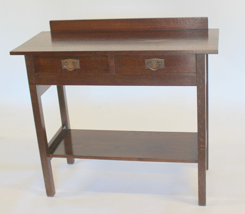 Appraisal: GUSTAV STICKLEY Mission Oak Server From a Cortland Manor estate